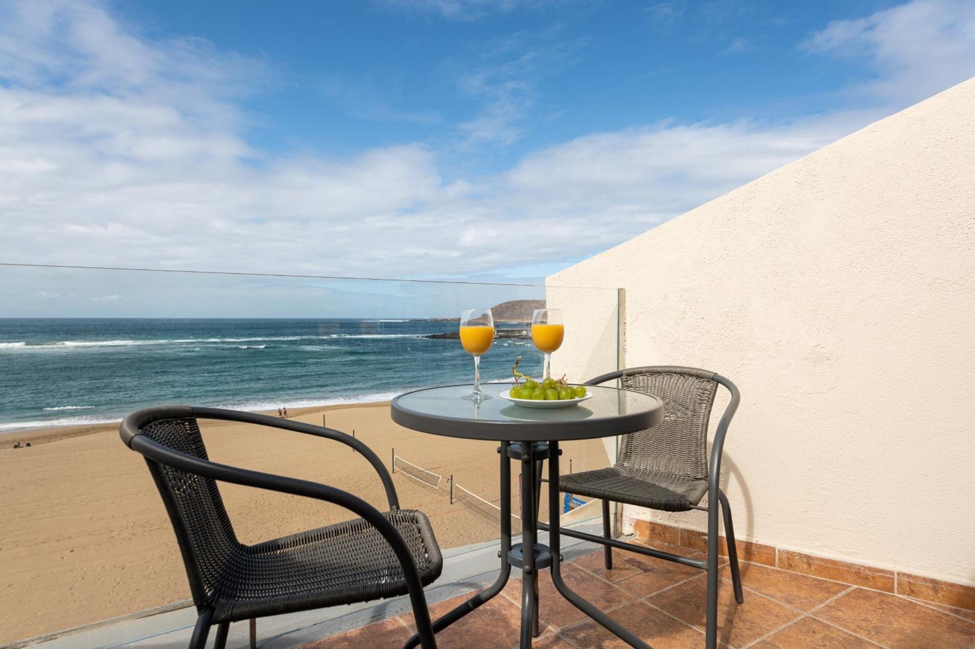 Beachfront Home Las Canteras 4 - Sea Views Terrace Las Palmas de Gran Canaria Exterior foto
